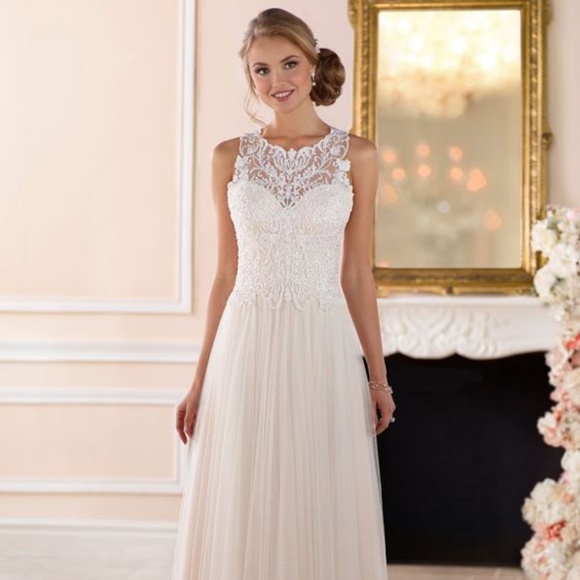 poshmark boho wedding dress